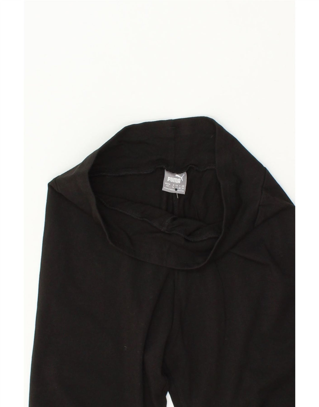 PUMA Womens Graphic Leggings UK 10 Small  Black Vintage Puma and Second-Hand Puma from Messina Hembry 