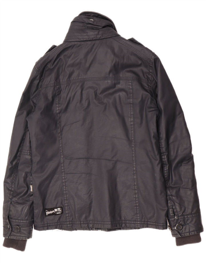 KHUJO Chaqueta utilitaria para hombre UK 36 Small Azul marino