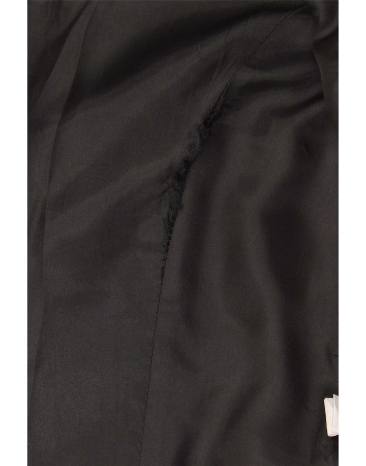 Hobbs Chaqueta tipo blazer con 1 botón para mujer UK 10 Small Black Linen