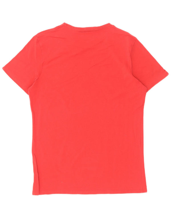 PEPE Jeans - Camiseta gráfica ajustada para hombre, talla grande, color rojo
