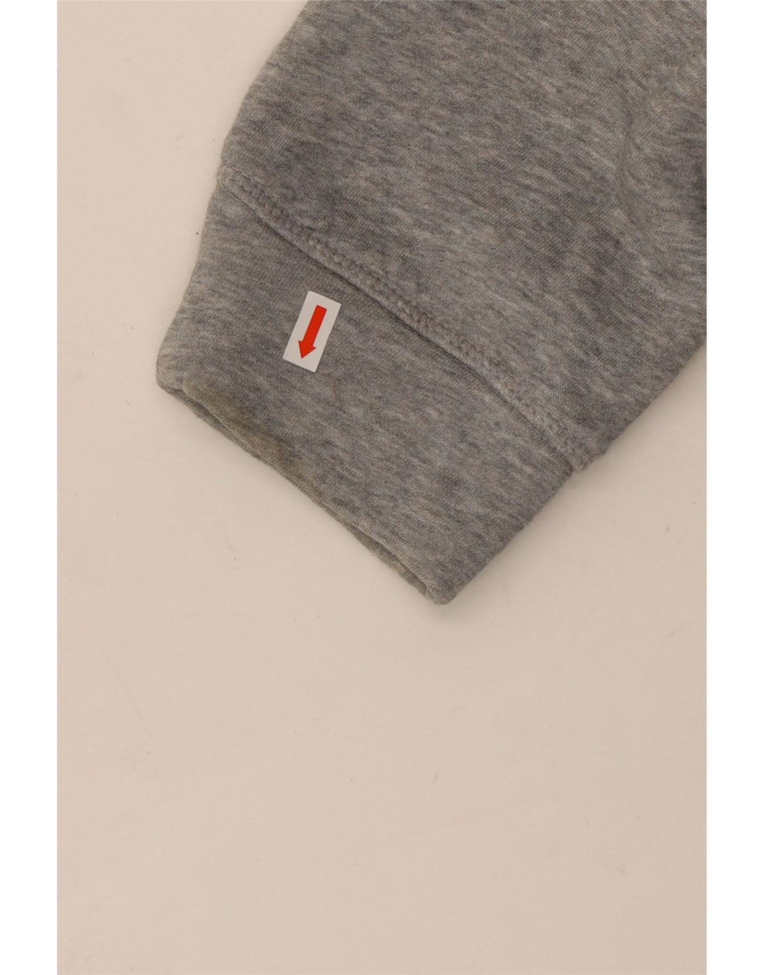 TOMMY HILFIGER Jersey con capucha gráfico extragrande para mujer UK 44 Gris medio