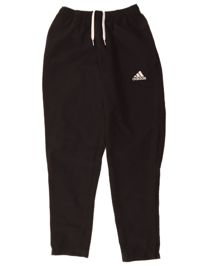 Pantalones de chándal Adidas Aeroready para hombre pequeños de poliéster negro