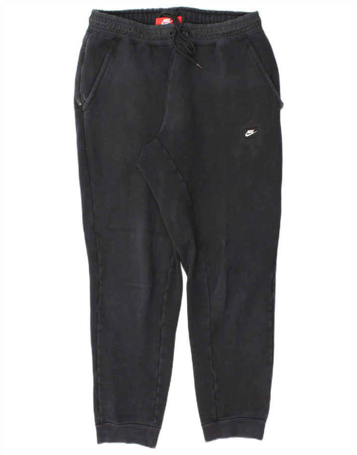 NIKE Hombre Pantalones de Chándal Joggers Medium Negro Algodón