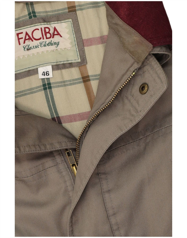 Faciba Chaqueta utilitaria para hombre UK 46 3XL Gris