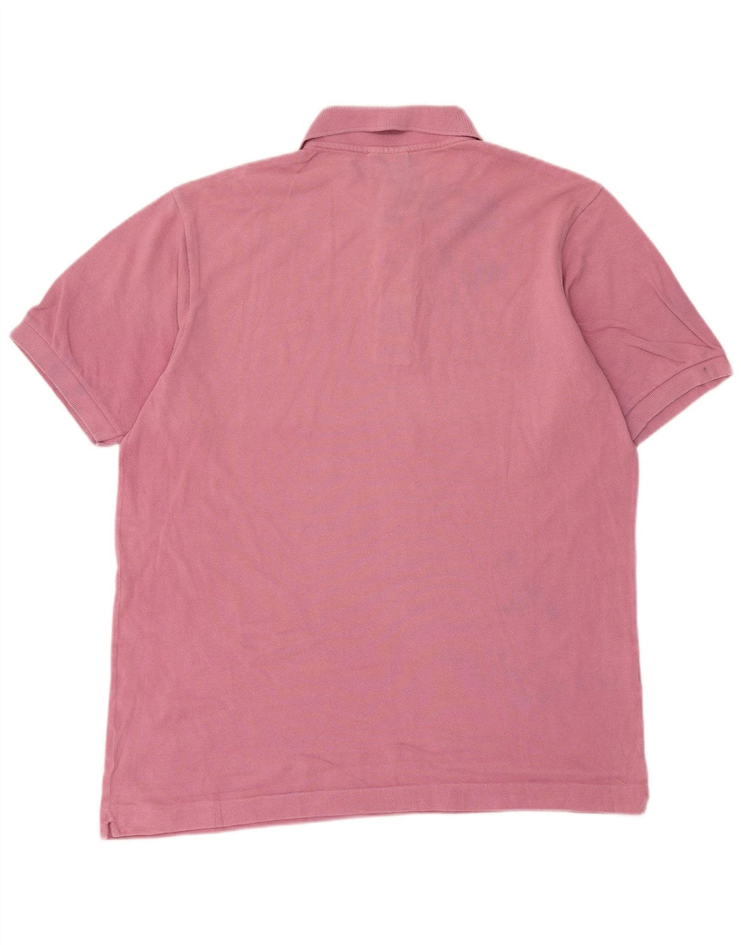 Polo Lacoste para hombre talla 5 grande algodón rosa