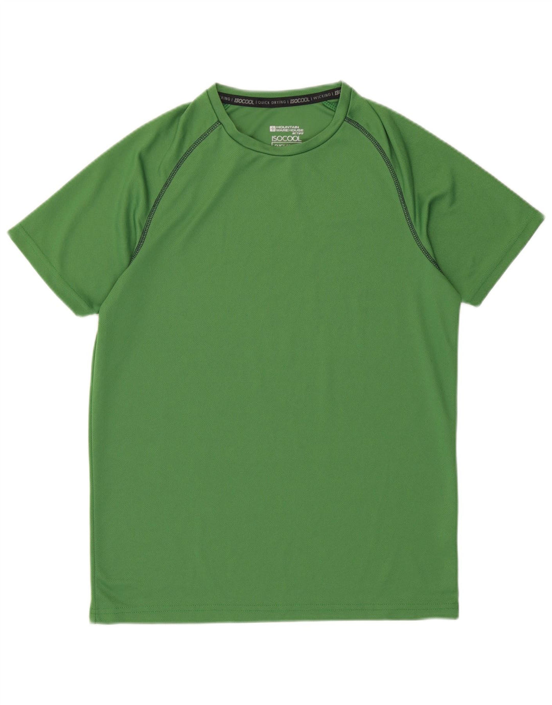 Camiseta para hombre Mountain Warehouse Top Small Verde Poliéster