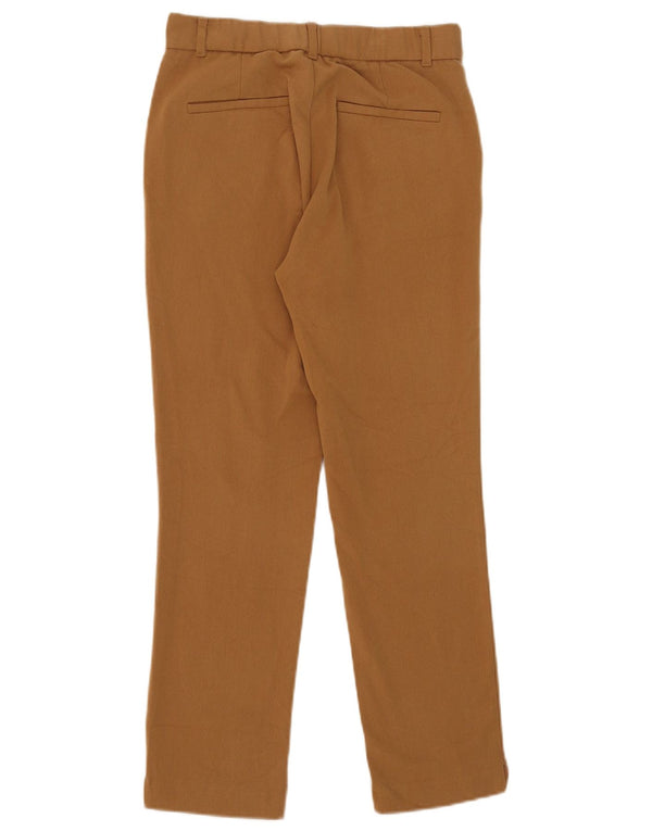 Zara Mujer Pantalón Chino Slim XS W24 L26 Beige