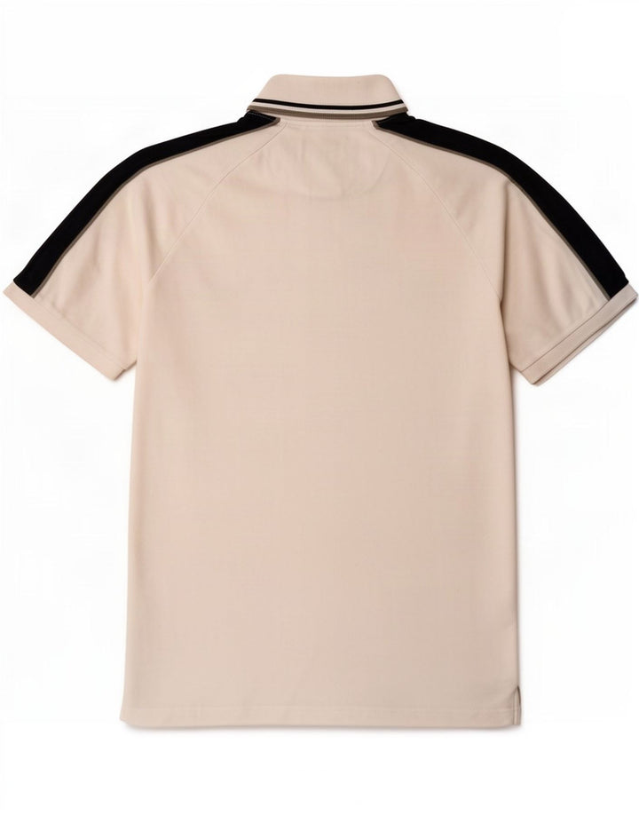 Champion Polo Para Hombre Grande Blanco Colorblock