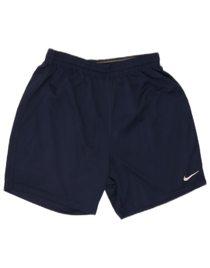 Pantalón corto deportivo Nike para hombre Poliéster azul marino mediano