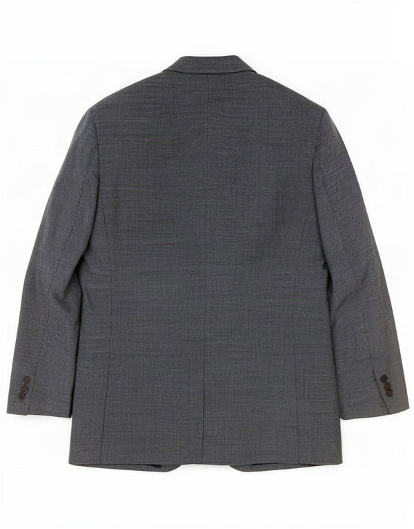 Ralph Lauren Chaqueta tipo blazer con 2 botones para hombre, talla grande, seda azul, Reino Unido 40