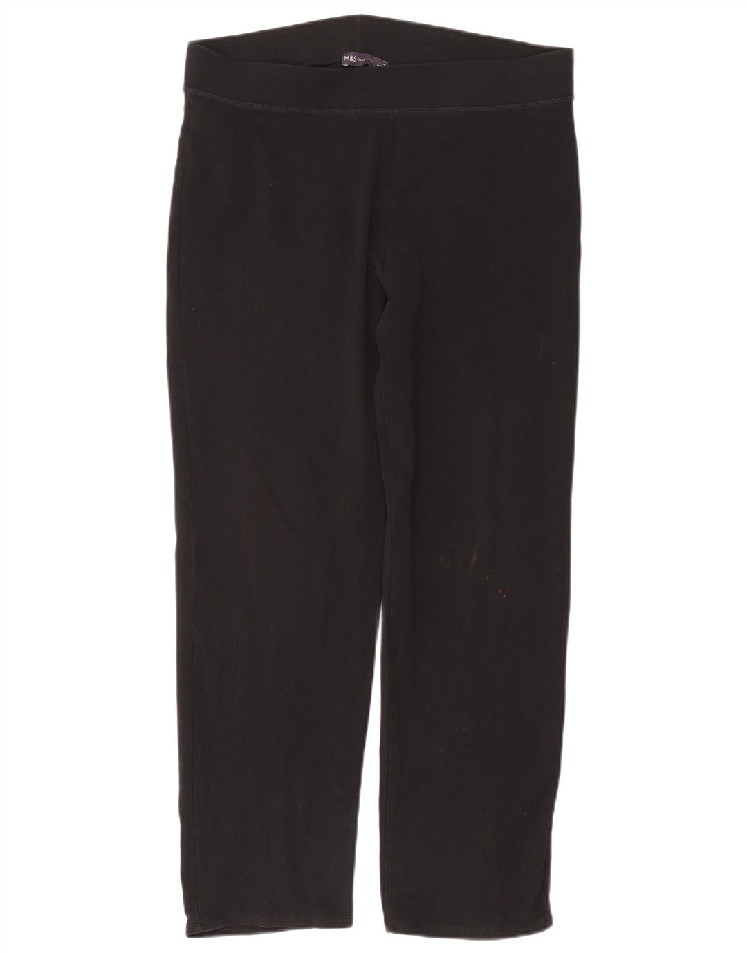 Marks & Spencer Leggings para mujer Reino Unido 46 Grande Algodón negro