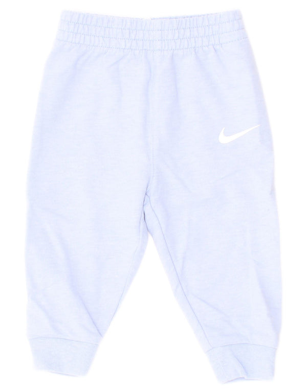 Nike Joggers - Pantalón de chándal para bebé, niño, 3-6 meses, algodón azul