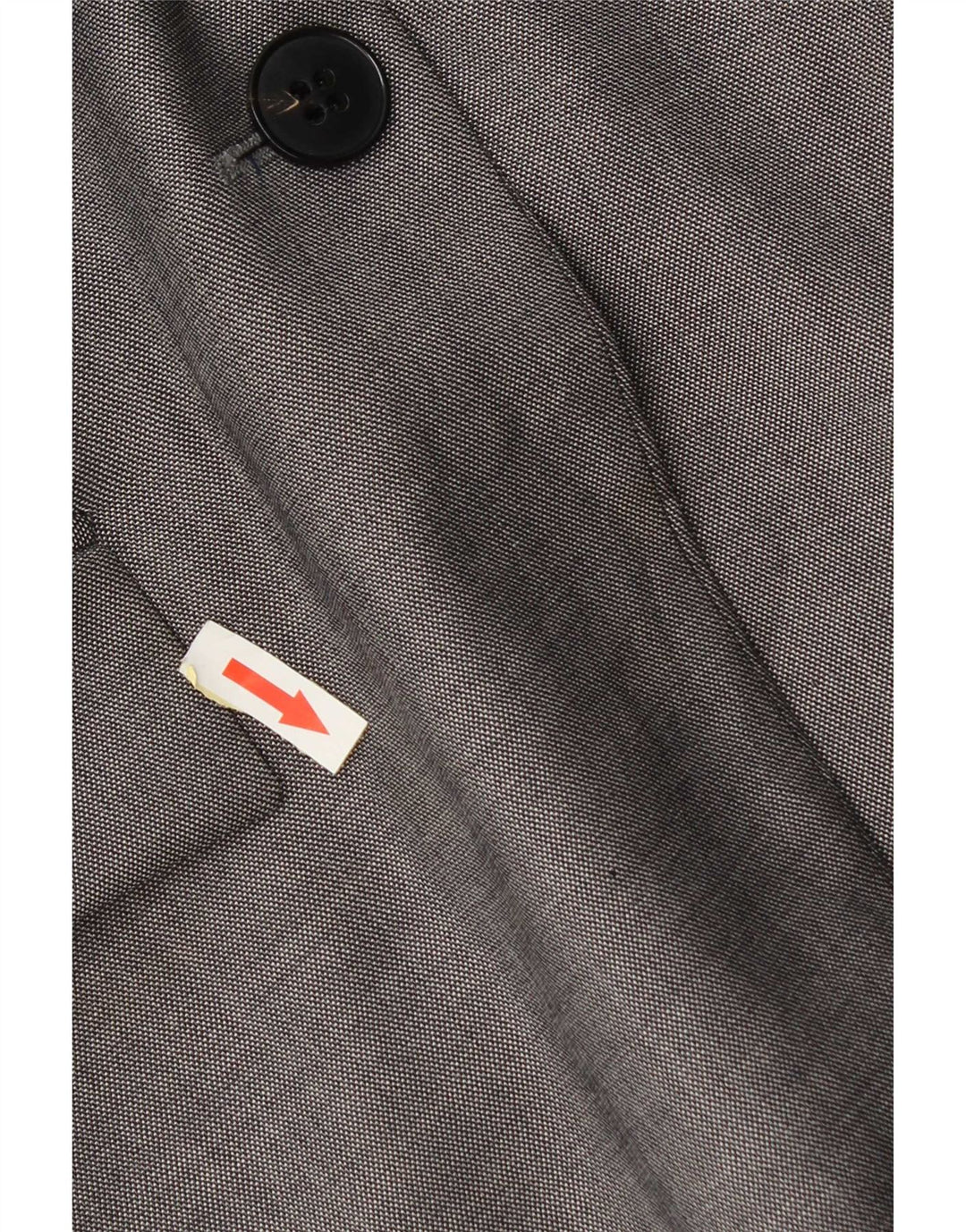 Hugo Boss Chaqueta Blazer de 2 Botones para Mujer Reino Unido 42 Lana Gris Mediana