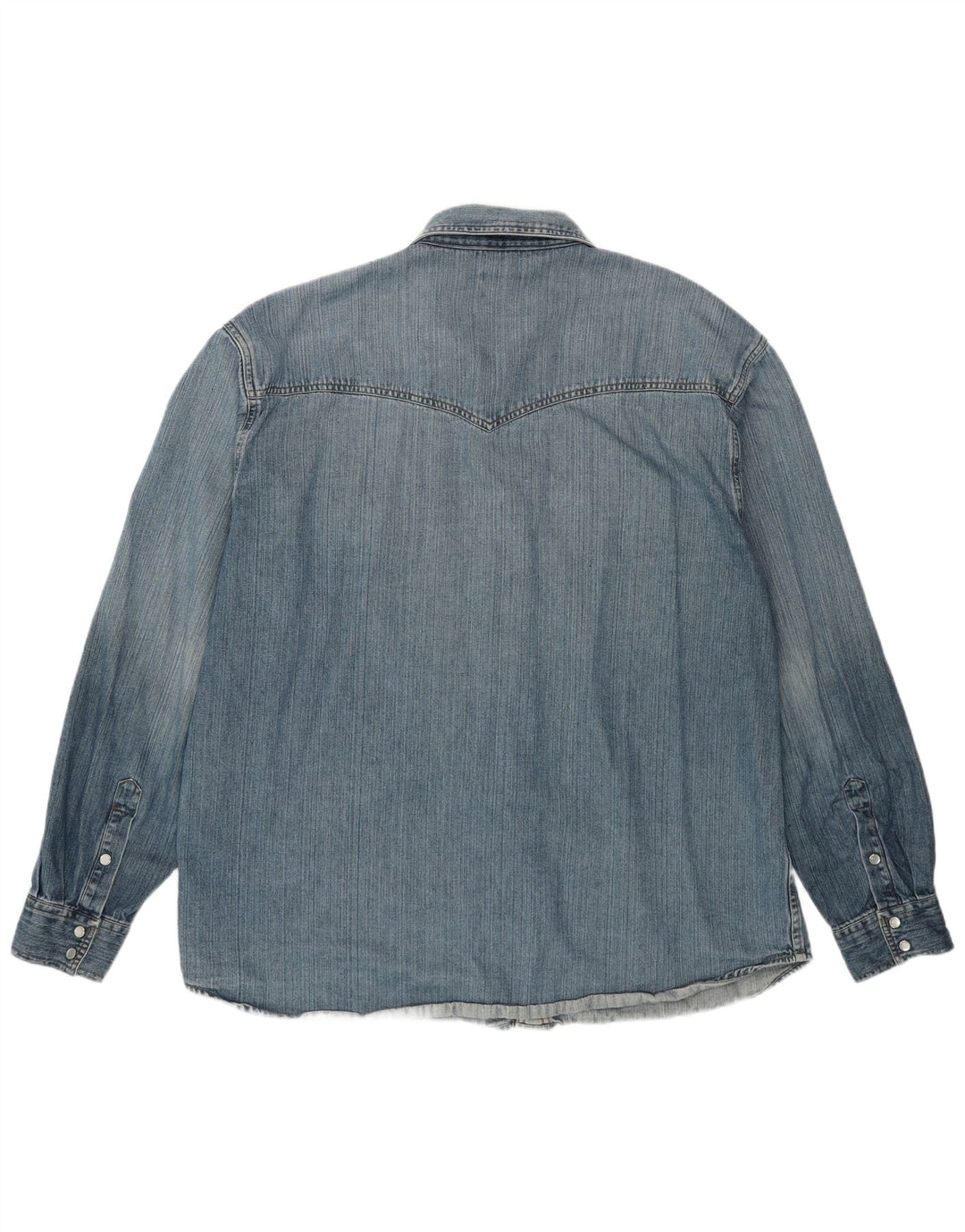 WRANGLER Camisa vaquera para hombre 2XL Algodón azul