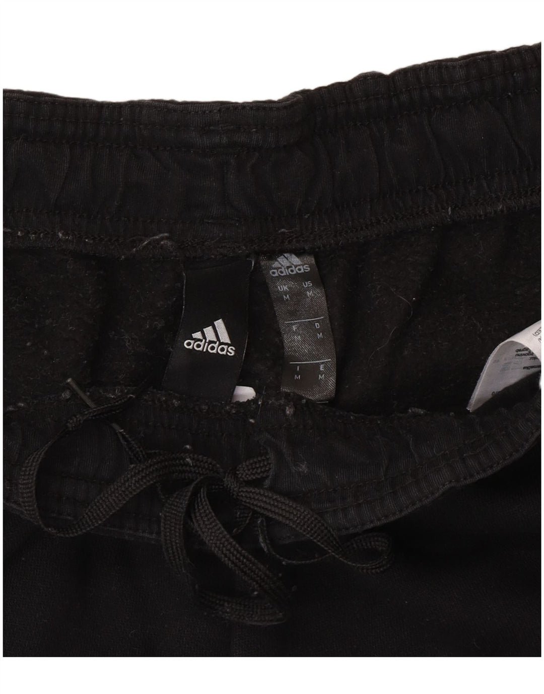 Adidas Hombre Pantalones De Chándal Joggers Medium Negro Algodón