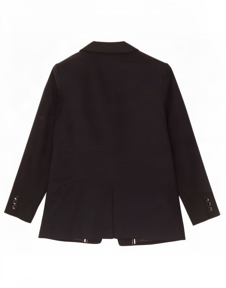 Marks & Spencer Chaqueta tipo blazer con 1 botón para mujer UK 40 XL Poliéster negro