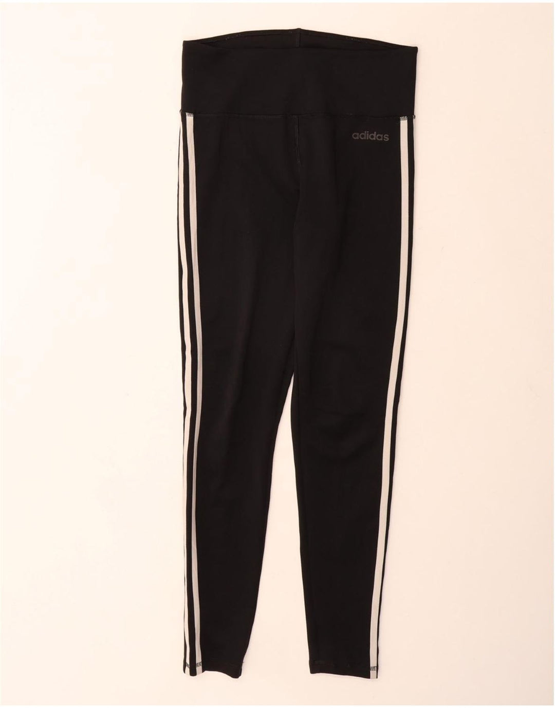 Leggings ADIDAS Aeroready para mujer Reino Unido 12/14 Mediano Negro Poliéster
