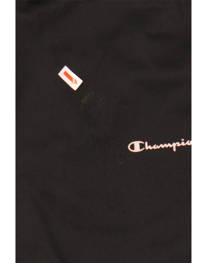 Champion Pantalones De Chándal Gráficos Para Hombre Poliéster Negro Mediano
