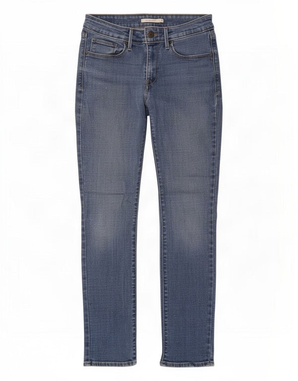 Levi's Jeans ajustados de talle medio para mujer US 6 Medium W28 L28 Algodón azul