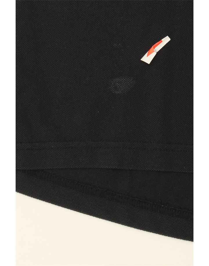 Nike Polo Dri Fit para hombre de algodón negro mediano