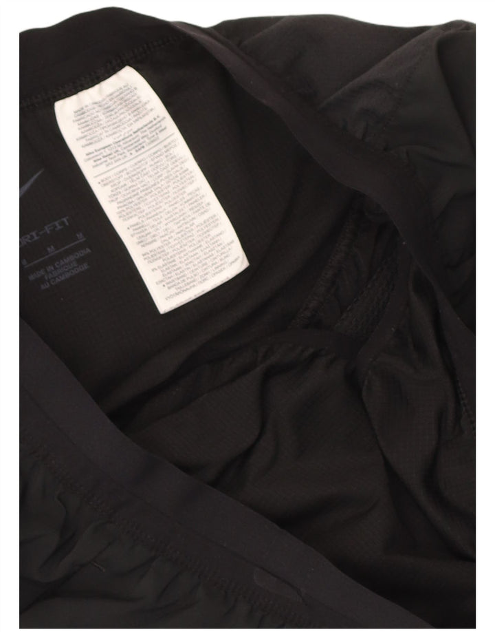 Pantalones cortos deportivos Nike Dri Fit para hombre Poliéster negro mediano