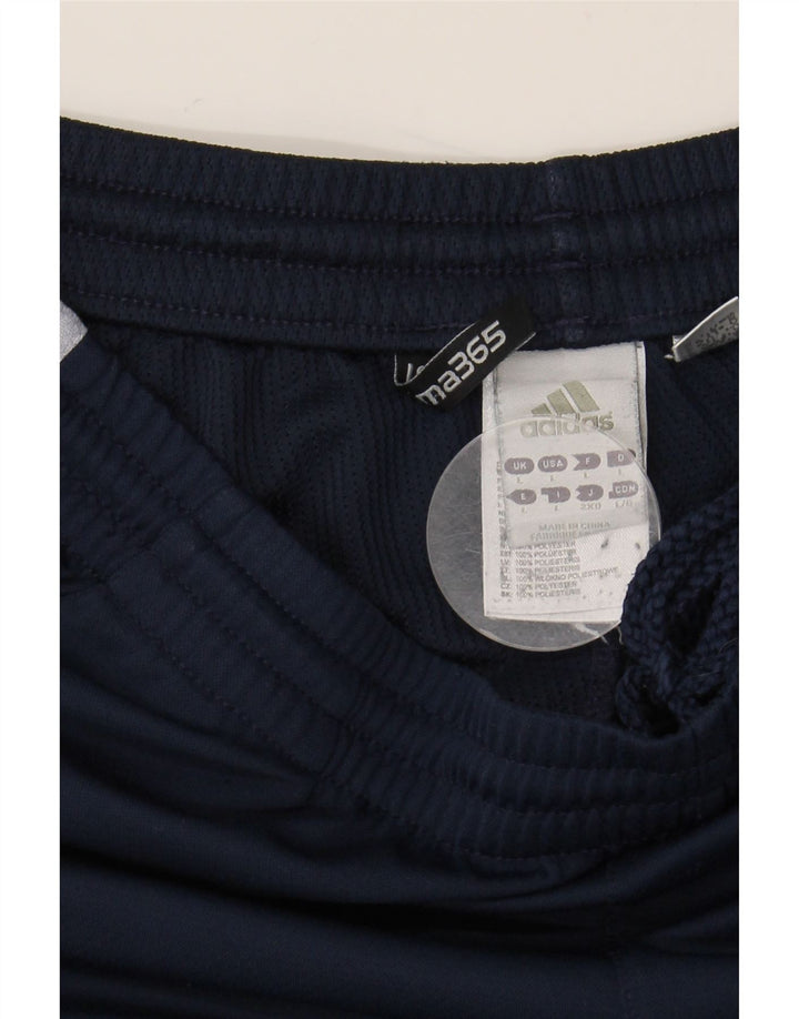 ADIDAS Mens Clima 365 Sport Shorts Grande Azul Marino Colorblock Poliéster