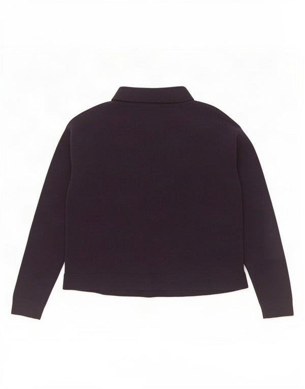 & Other Stories Suéter tipo jersey con cuello alto para mujer UK 44 Azul marino mediano
