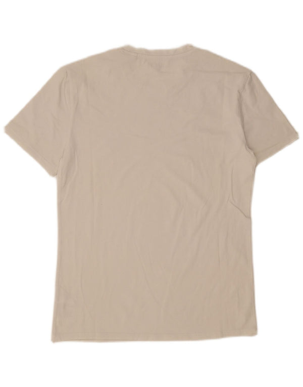 Guess Mens Super Slim Fit Camiseta Top Grande Algodón Blanco