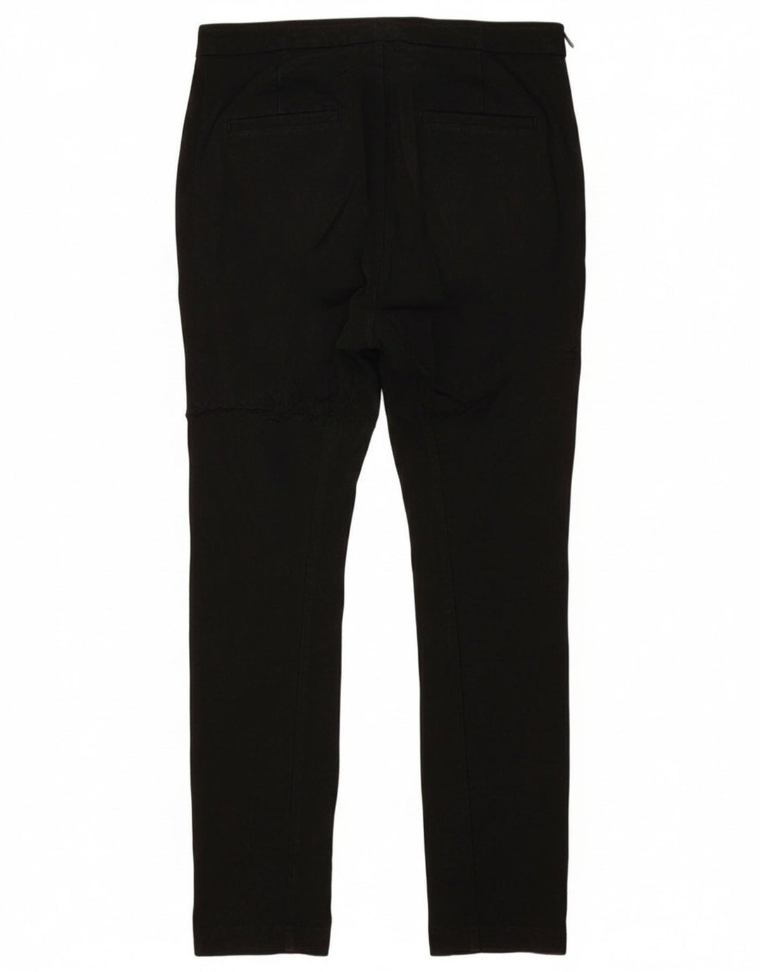 Zara Mujer Pantalón Chino Slim Medium W28 L28 Negro