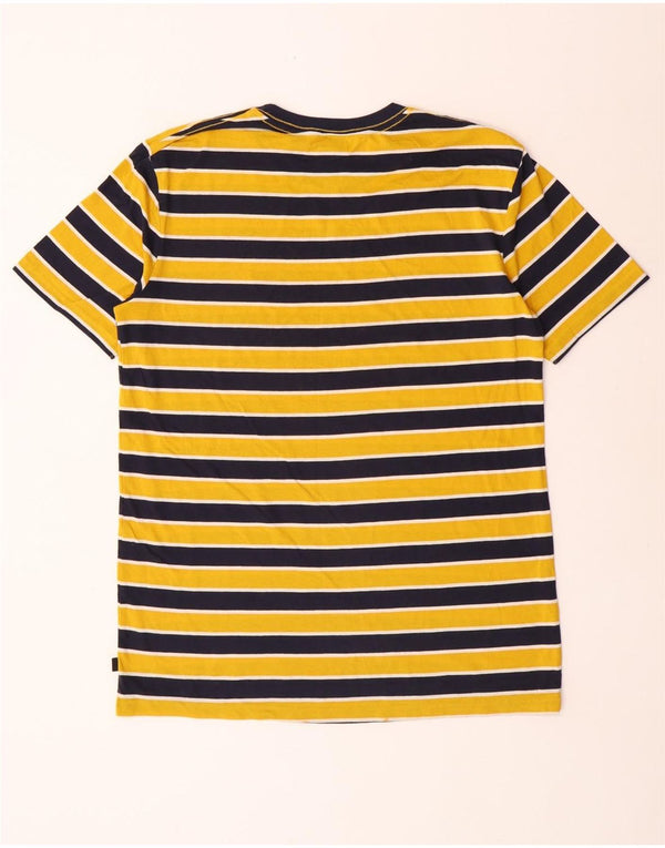 Camiseta Quiksilver Hombre Top Small Yellow Stripes Nautical