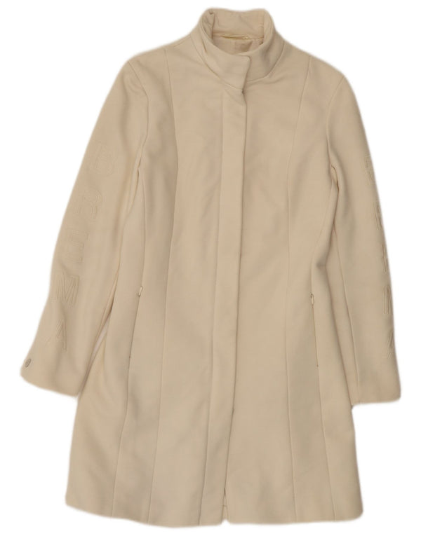 Brema Abrigo gráfico para mujer IT 40 Small Off White Poliamida
