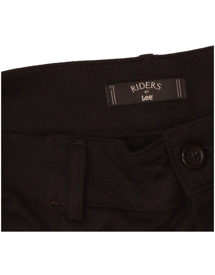 Lee - Pantalones casuales para mujer, talla 12, grande, W32 L32, poliéster negro