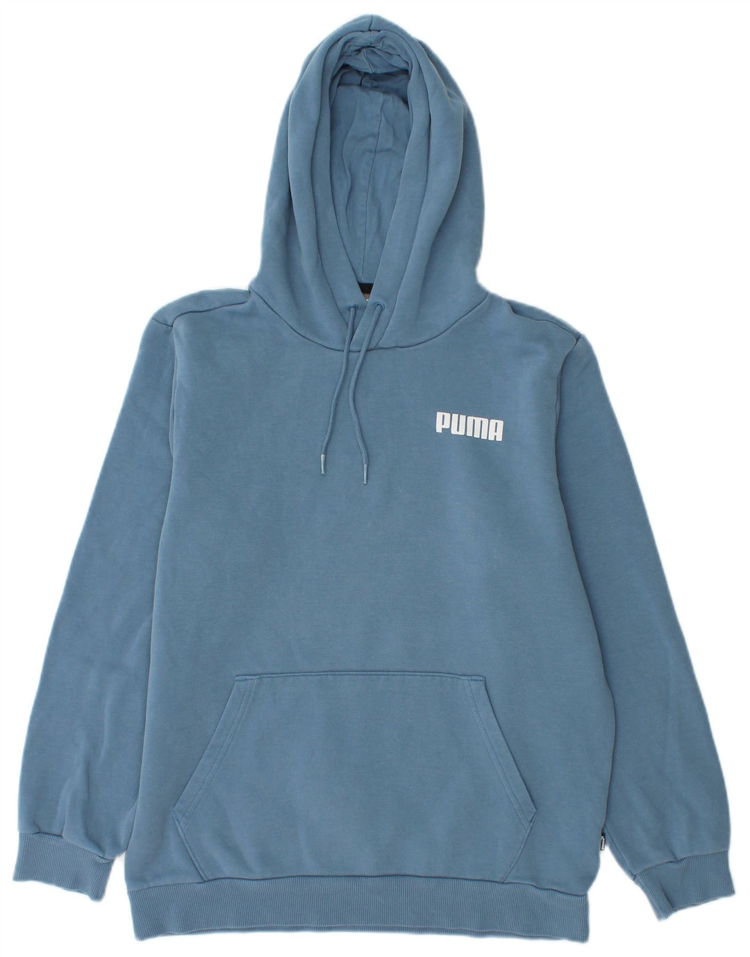 Puma Hombre Sudadera Con Capucha Jumper Small Azul Algodón