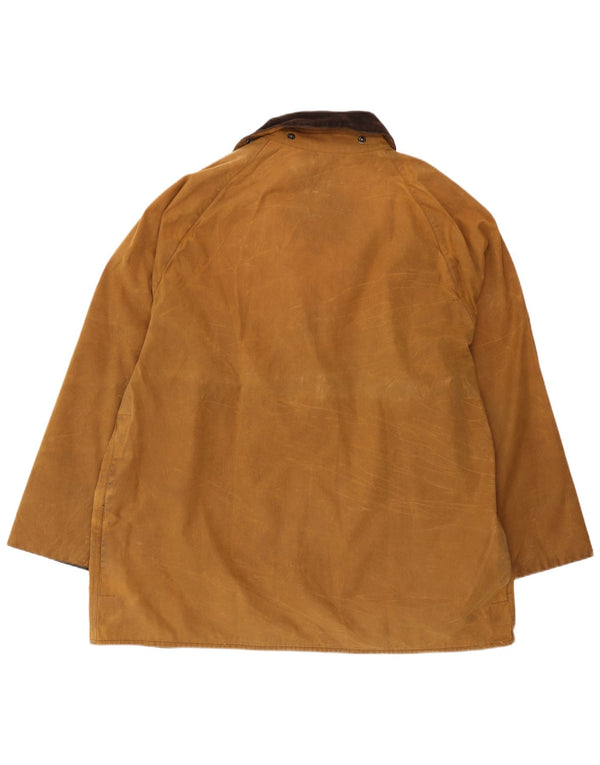 Barbour Chaqueta de algodón encerado para hombre UK 42 XL Algodón marrón