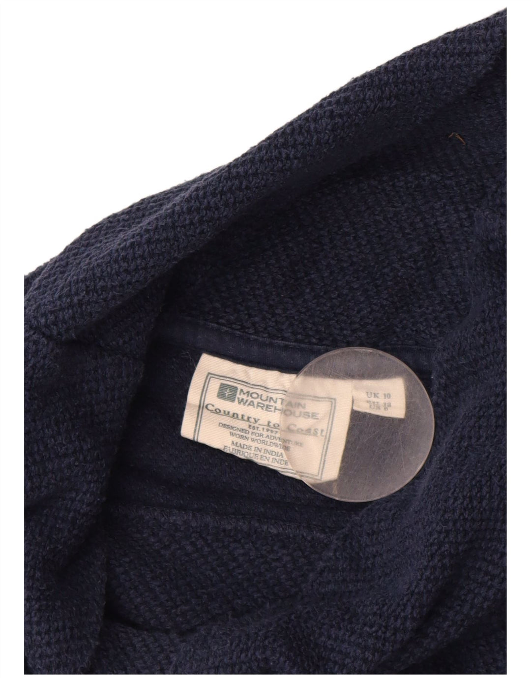 MOUNTAIN WAREHOUSE Sudadera corta para mujer Jersey UK 10 Small Azul marino