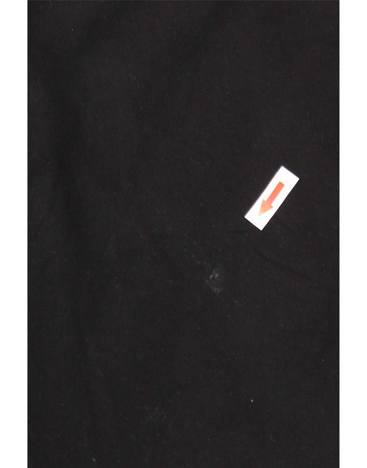 French Connection Pantalones cortos chinos para hombre W38 XL Algodón negro