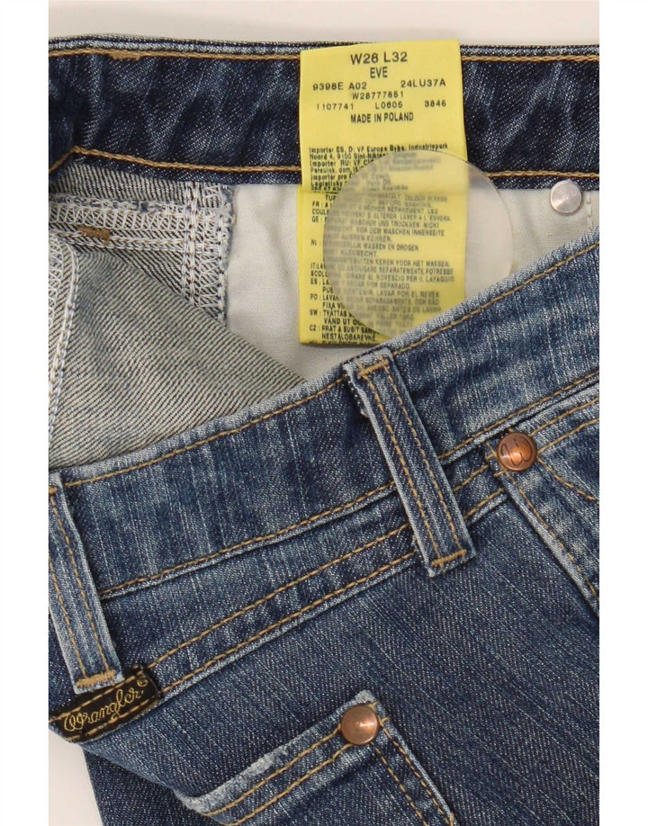 Vaqueros Wrangler Mujer Eve Bootcut W28 L32 Algodón Azul
