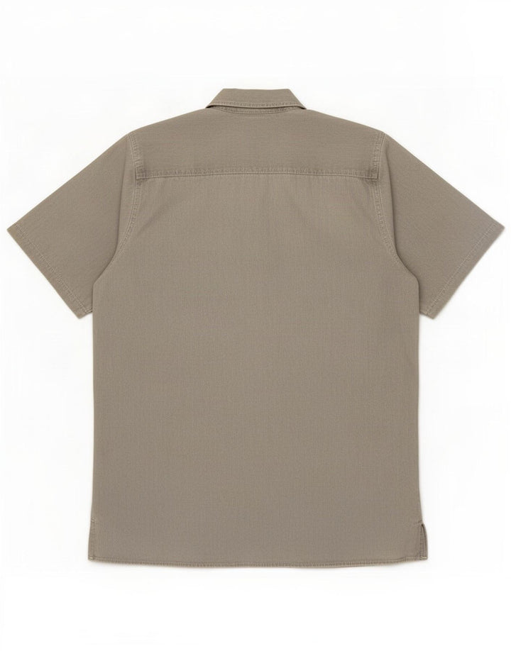 Camisa Levi's Hombre Manga Corta Algodón Gris Medio