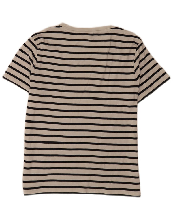 Tommy Hilfiger Camiseta para Mujer Top UK 20 2XL Blanco Rayas Náutica