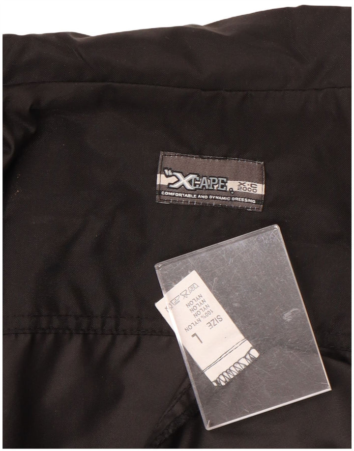 X-Cape Chaqueta Bomber para Hombre UK 40 Large Nylon Negro