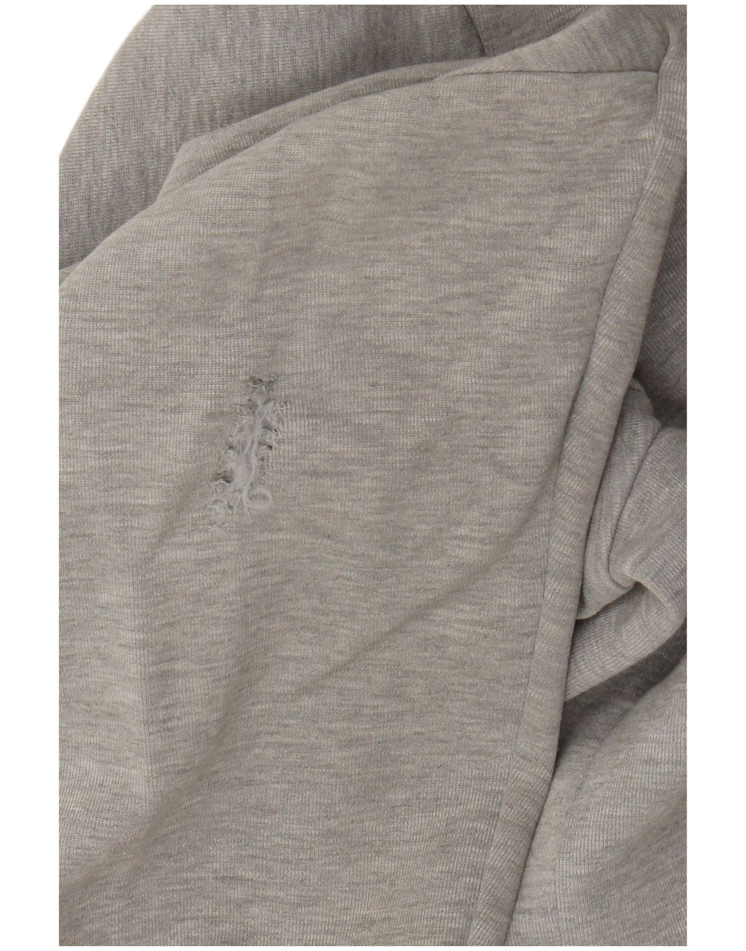 Nike - Sudadera con capucha y cremallera para hombre, algodón moteado en gris medio