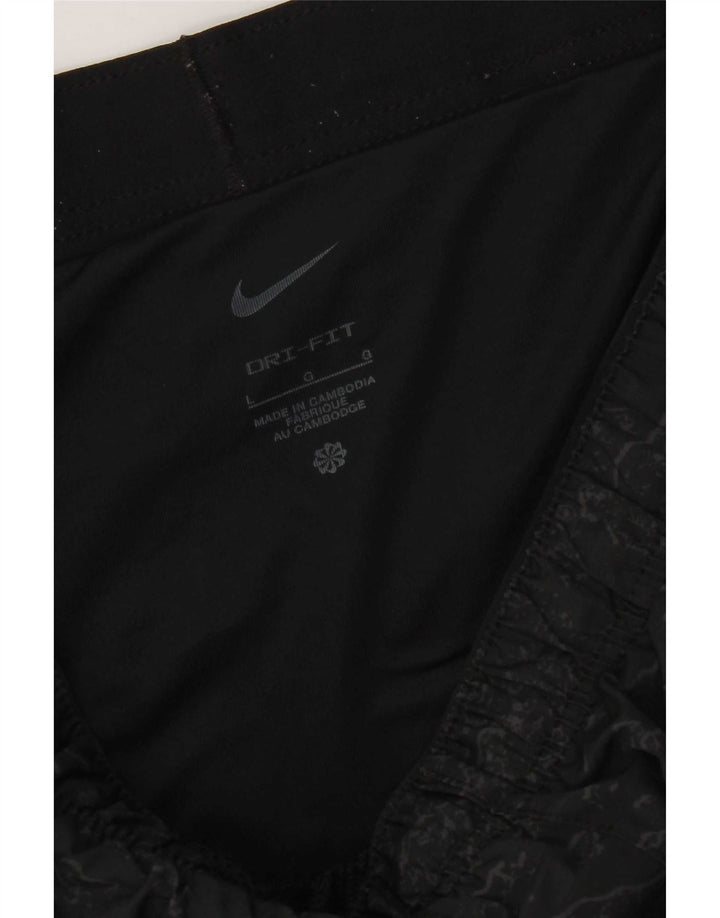 Nike Pantalones cortos deportivos Dri Fit para hombre, talla grande, camuflaje negro