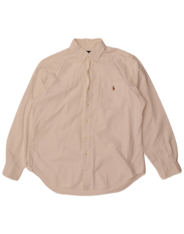 Ralph Lauren - Camisa de corte clásico para hombre, talla grande, color blanco