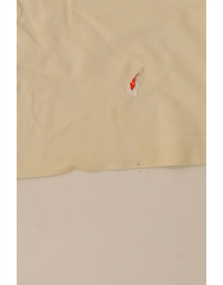 Kappa Polo De Manga Larga Para Hombre XL Off White Algodón