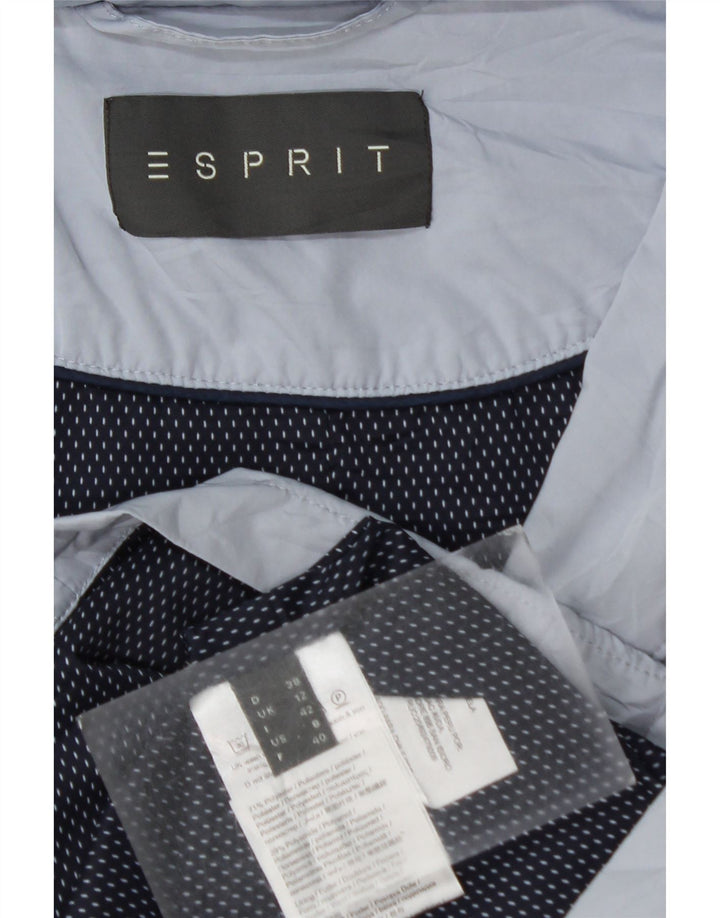 ESPRIT Chaqueta militar para mujer UK 12 Poliéster azul medio