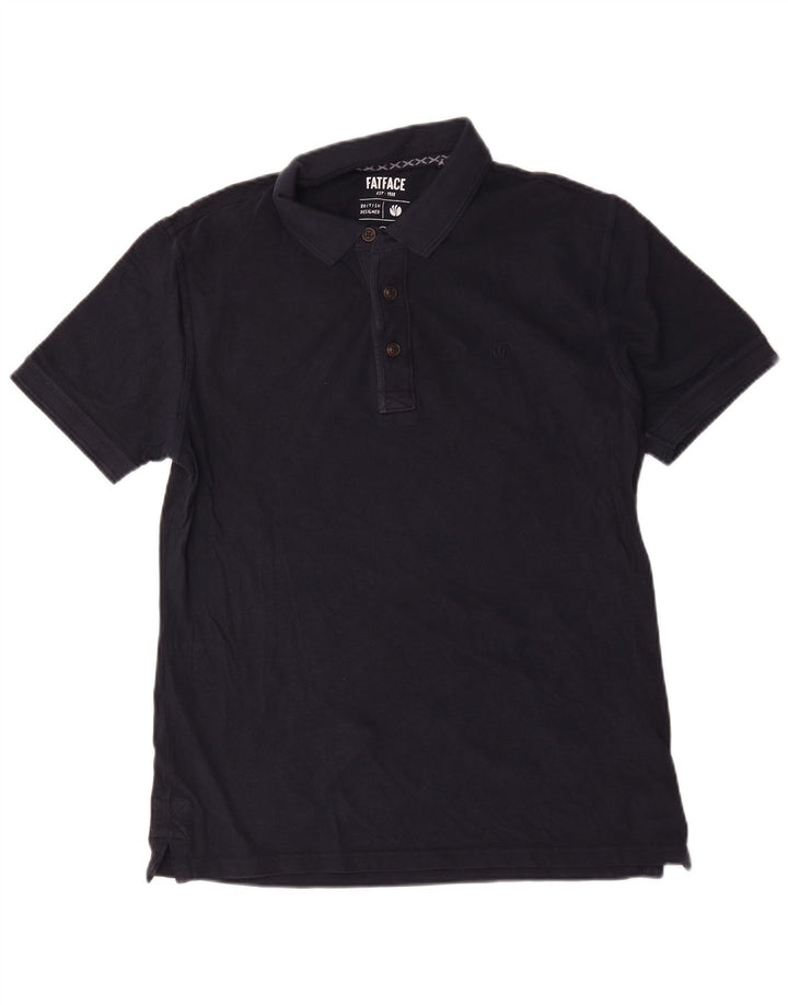 Polo Regular De Hombre Fat Face De Algodón Azul Marino Medio