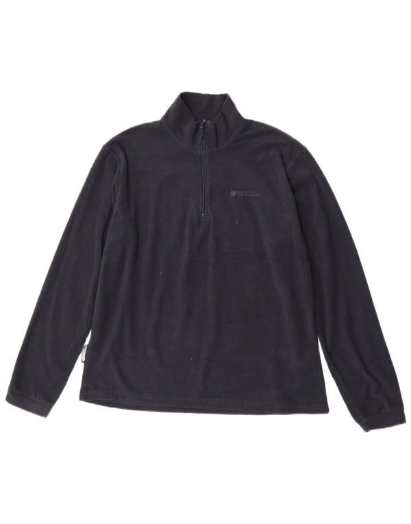 Jersey de forro polar con cuello y cremallera para mujer Mountain Warehouse UK 46 Large Azul marino