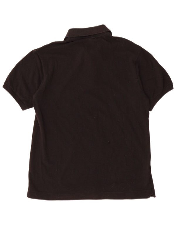 Lacoste Polo para hombre talla 3 pequeño algodón negro