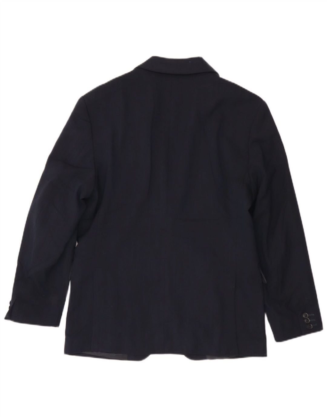 Zara Chaqueta tipo blazer de 2 botones para hombre EU 46 Small Azul marino Poliéster