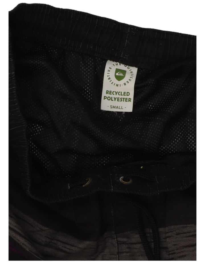 Quiksilver Bañador para Hombre Small Black Colorblock Poliéster